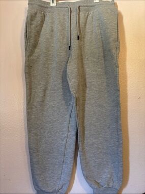 Fashion Nova Men's Gray Sweatpants,  Size XL